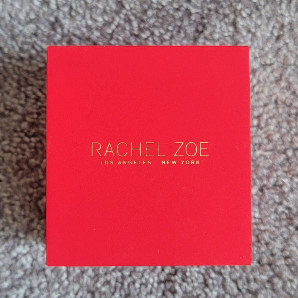 Rachel Zoe Letter "M" Necklace, 14K Gold Plated Sterling Silver - Picture 2 of 3